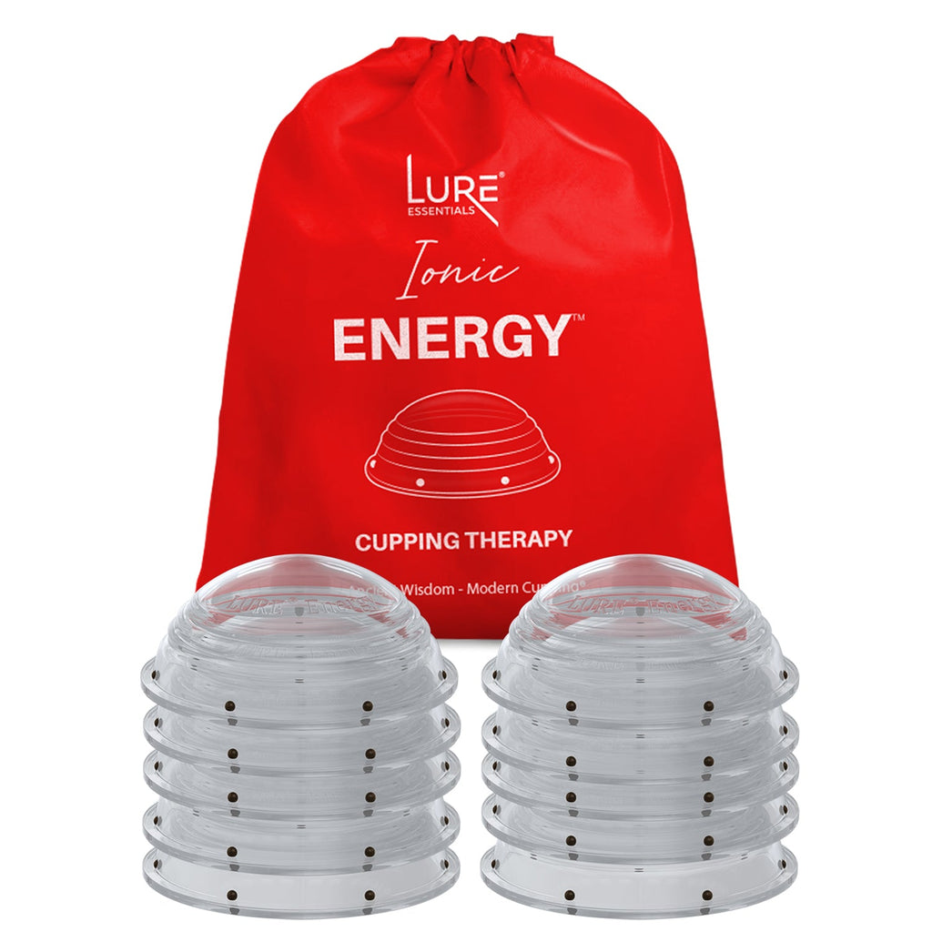 Ionic ENERGY Silicone Cupping Set, 10 Cups