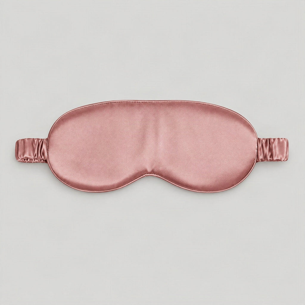 SuuSilk 3D Embroidered Mulberry Silk Sleep Mask, 19 Momme