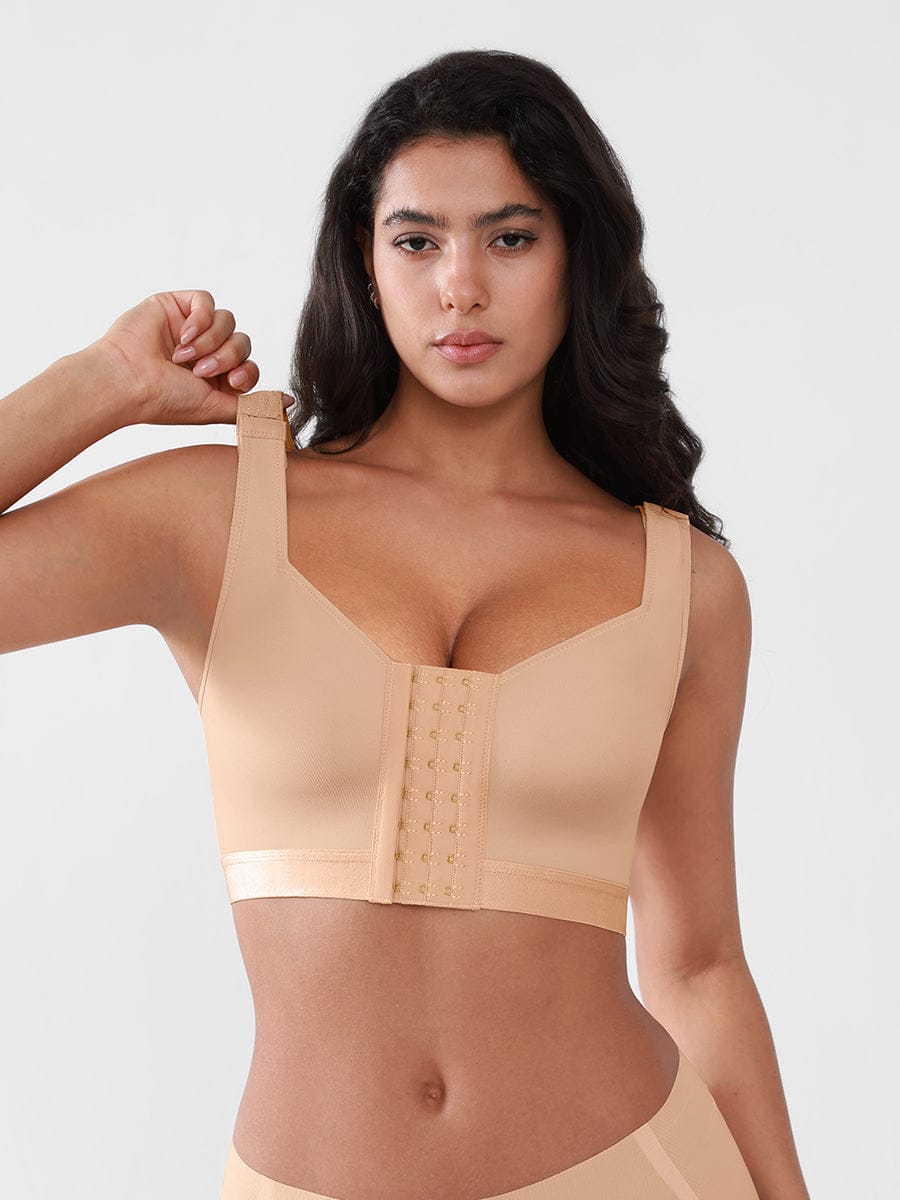 Front-Closure Post-Surgical Compression Bra