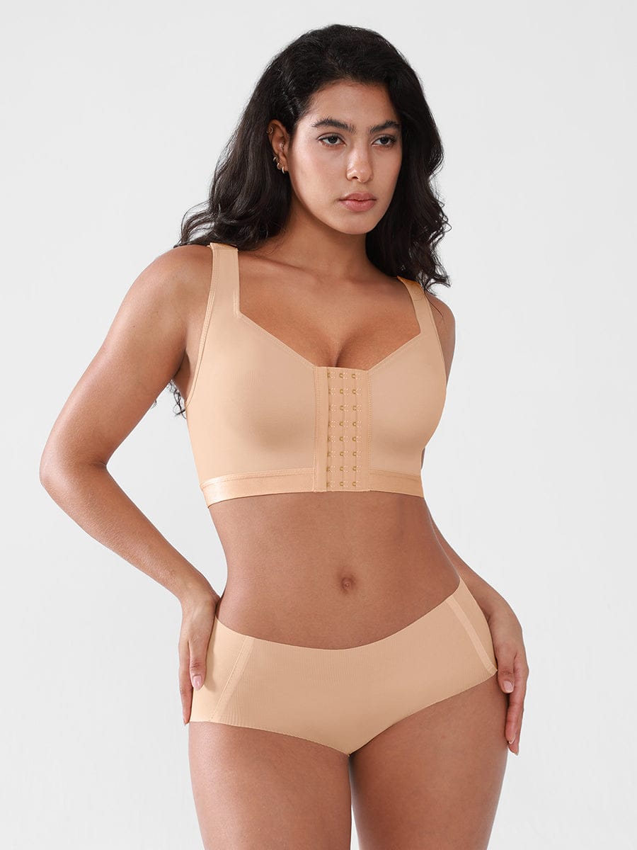 Front-Closure Post-Surgical Compression Bra