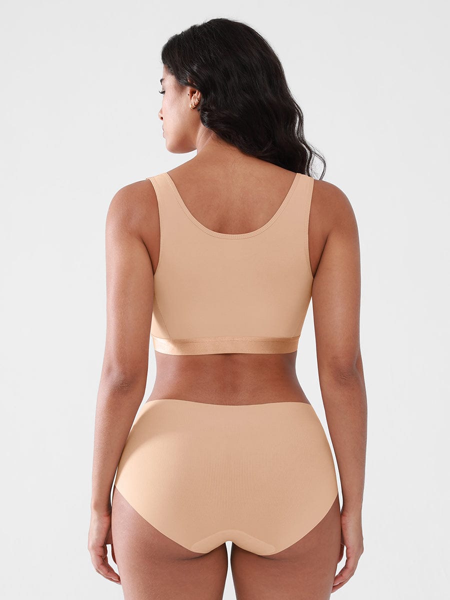 Front-Closure Post-Surgical Compression Bra