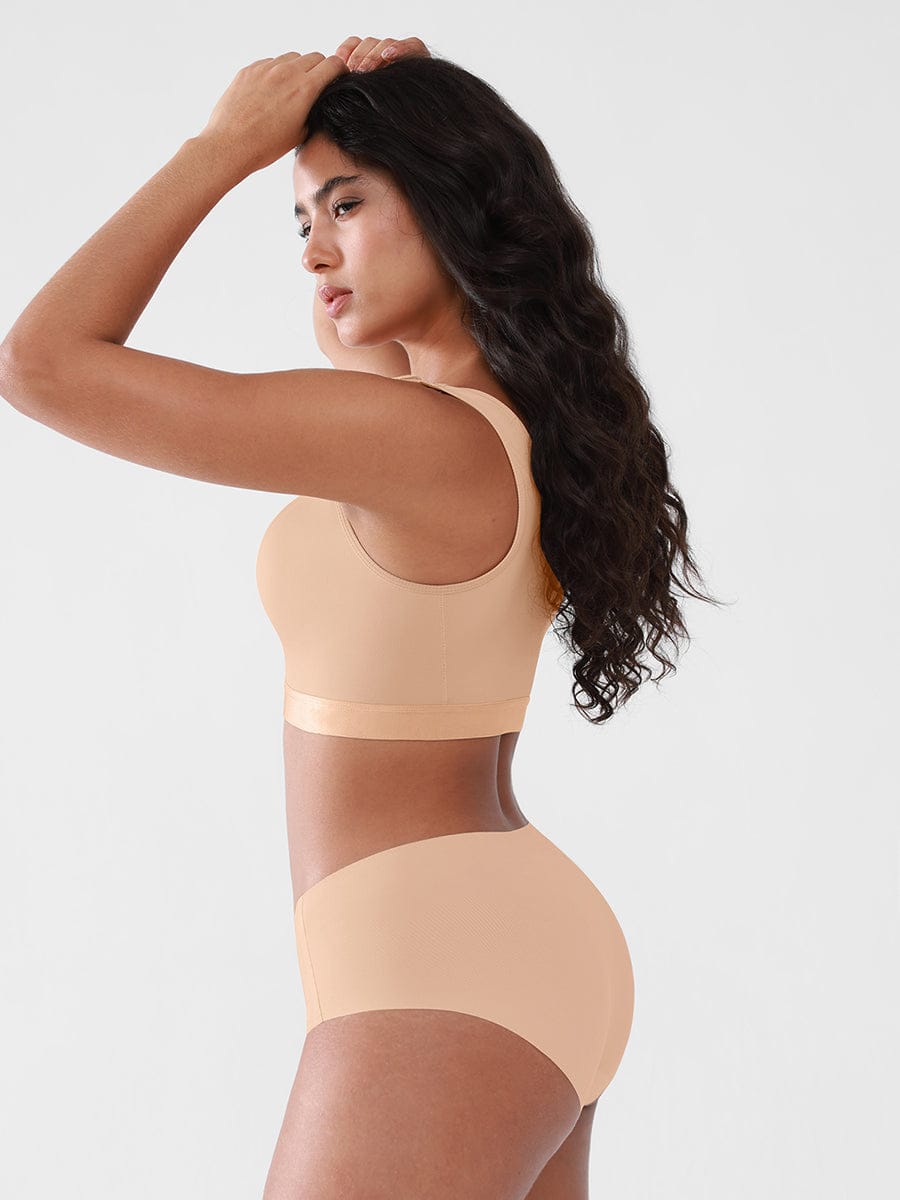 Front-Closure Post-Surgical Compression Bra