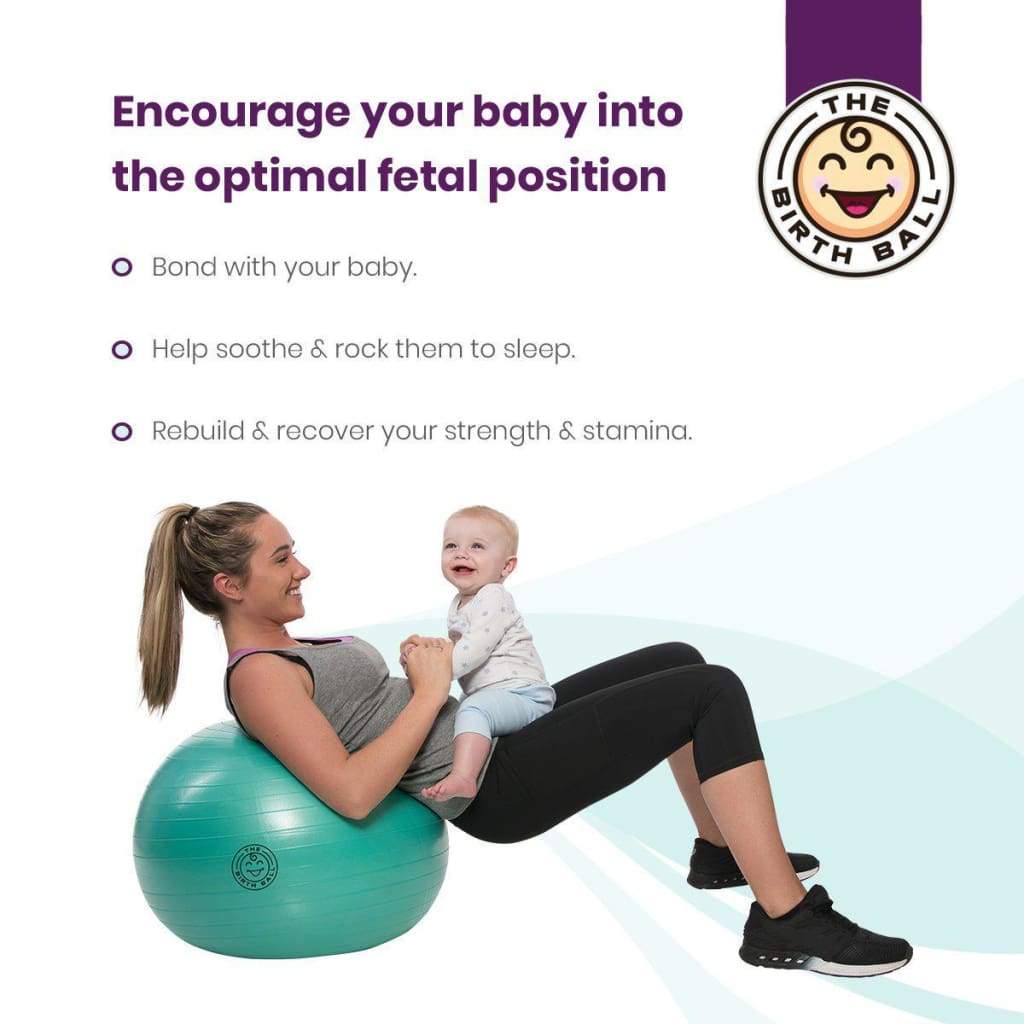 The Birth Ball – Pregnancy & Stability Ball Kit