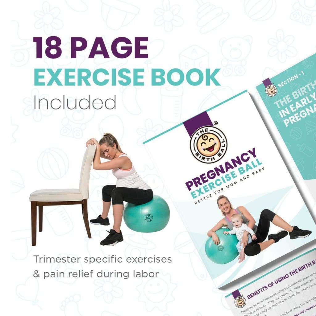 The Birth Ball – Pregnancy & Stability Ball Kit