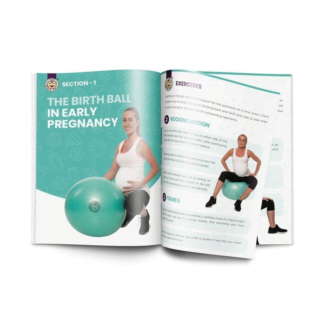 The Birth Ball – Pregnancy & Stability Ball Kit