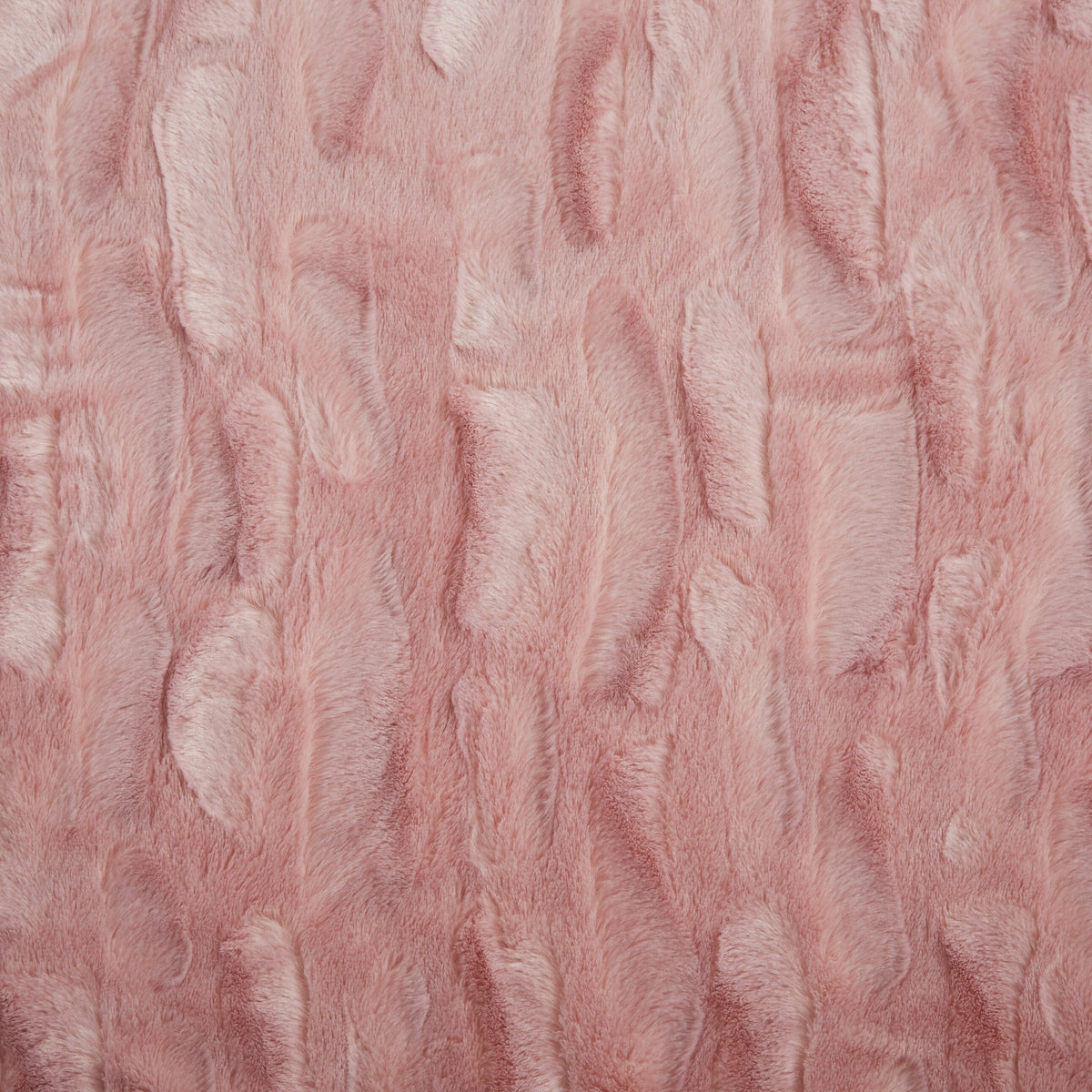 Tache Faux Fur & Sherpa Throw Blanket, Dusty Rose