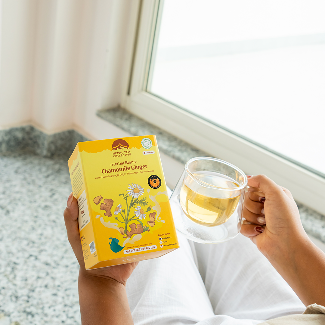 Organic Chamomile Ginger Tea - Loose Tea