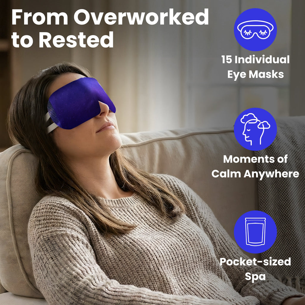 Eye Serenity Self-Heating Steam Eye Mask, Unscented