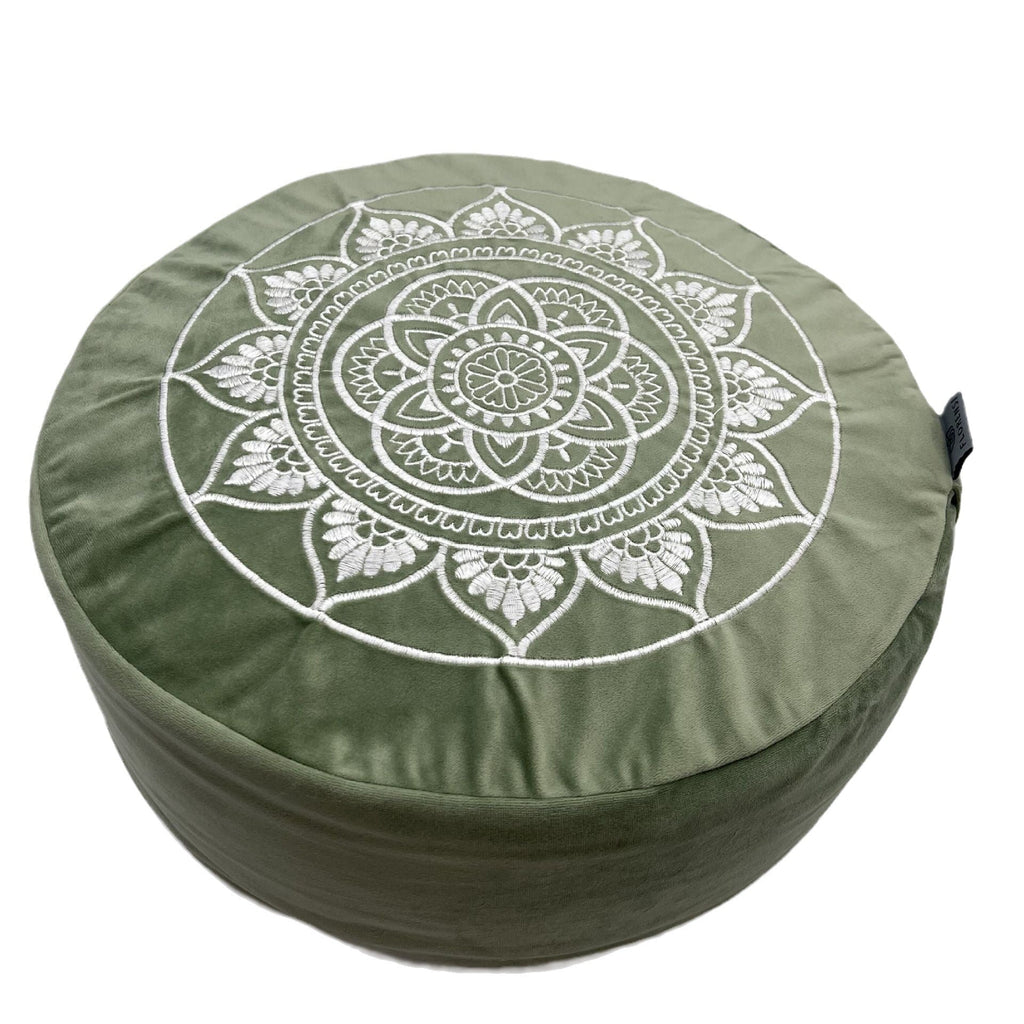 Zafu Meditation Cushion – Buckwheat or Cotton Fill