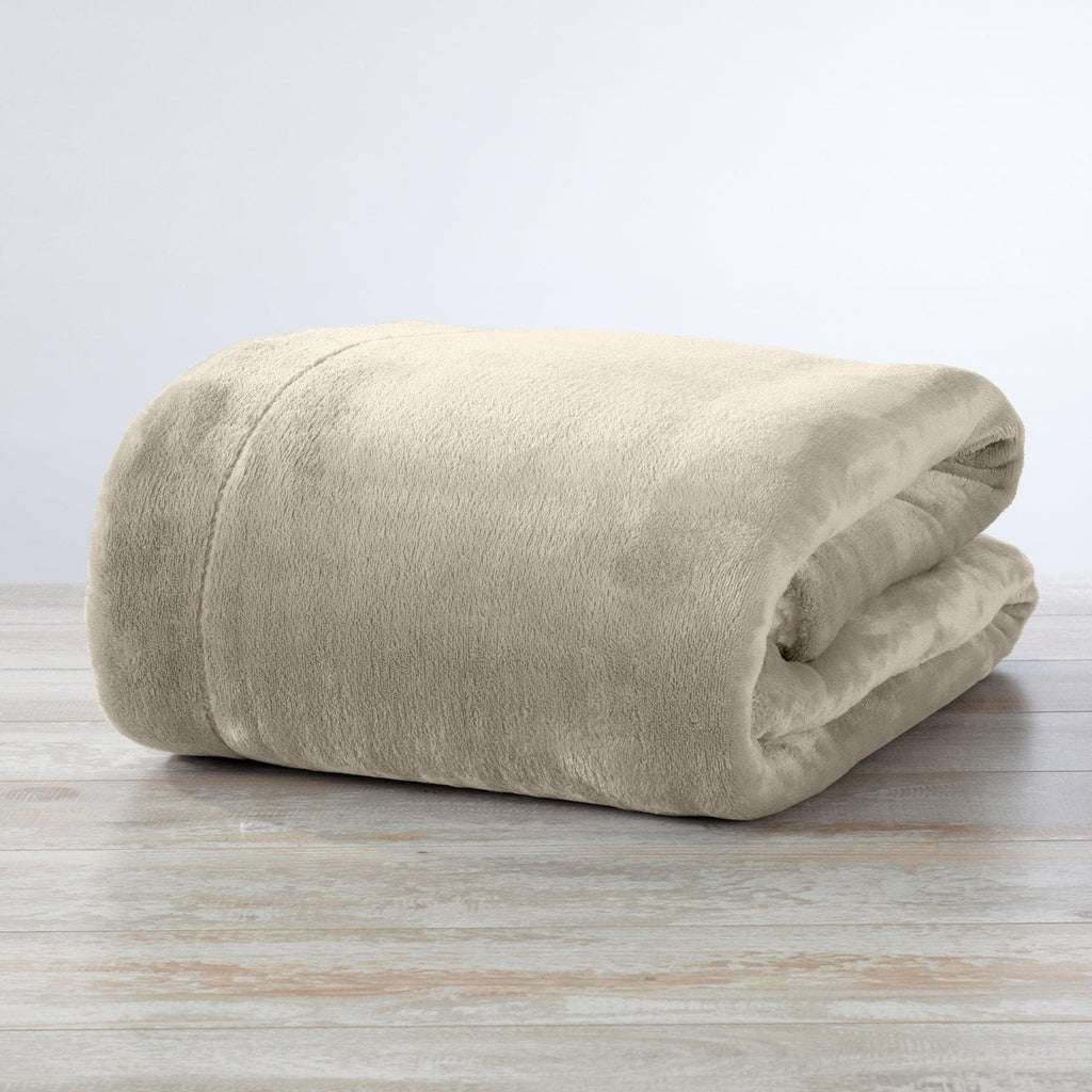 Great Bay Home Velvet Plush Sherpa Blanket, Kinsley Collection