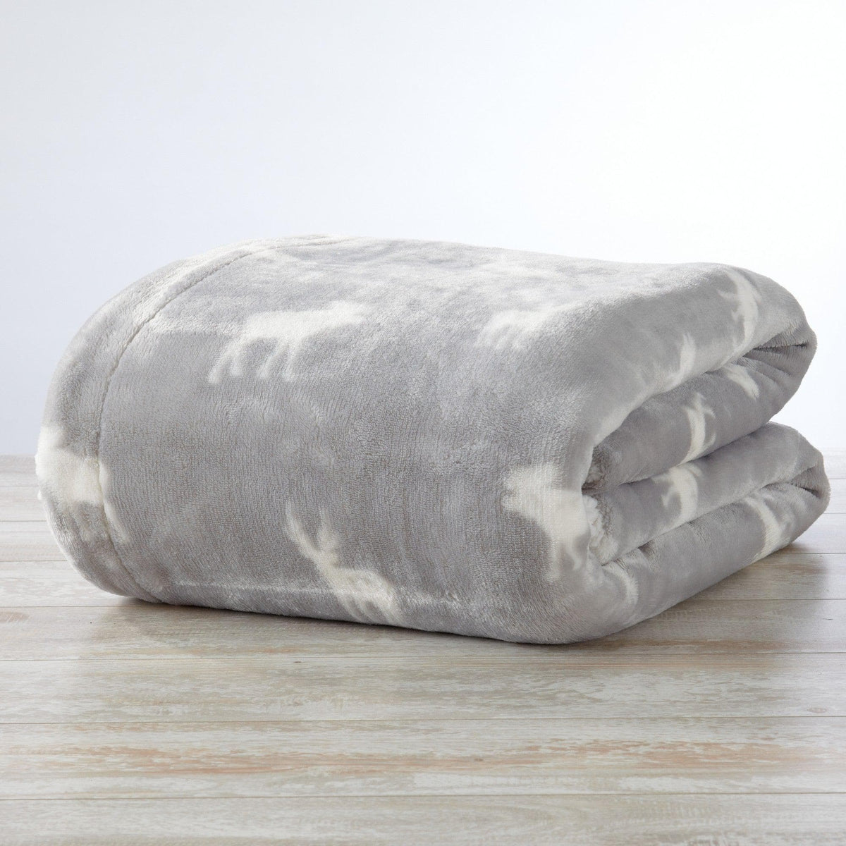 Great Bay Home Velvet Plush Sherpa Blanket, Kinsley Collection