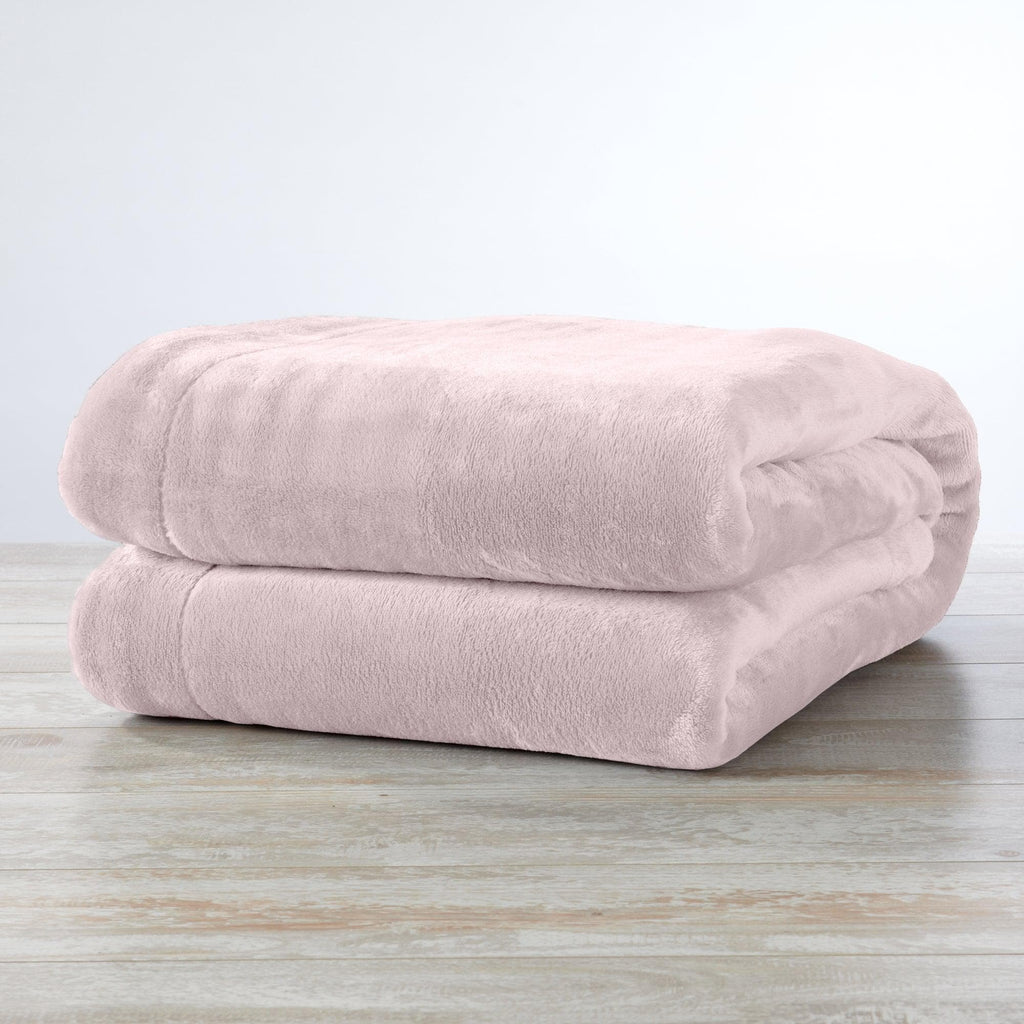 Great Bay Home Velvet Plush Sherpa Blanket, Kinsley Collection