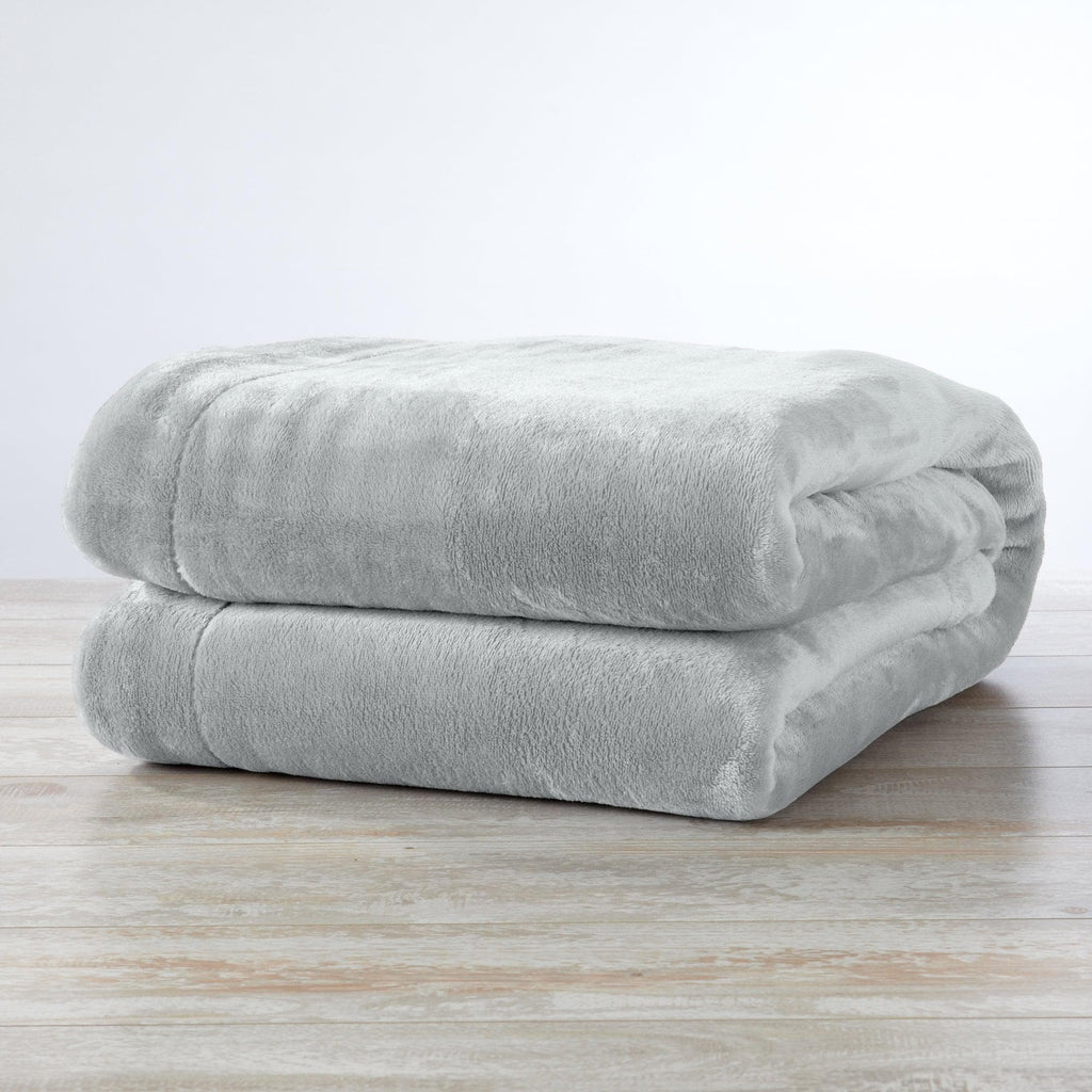 Great Bay Home Velvet Plush Sherpa Blanket, Kinsley Collection