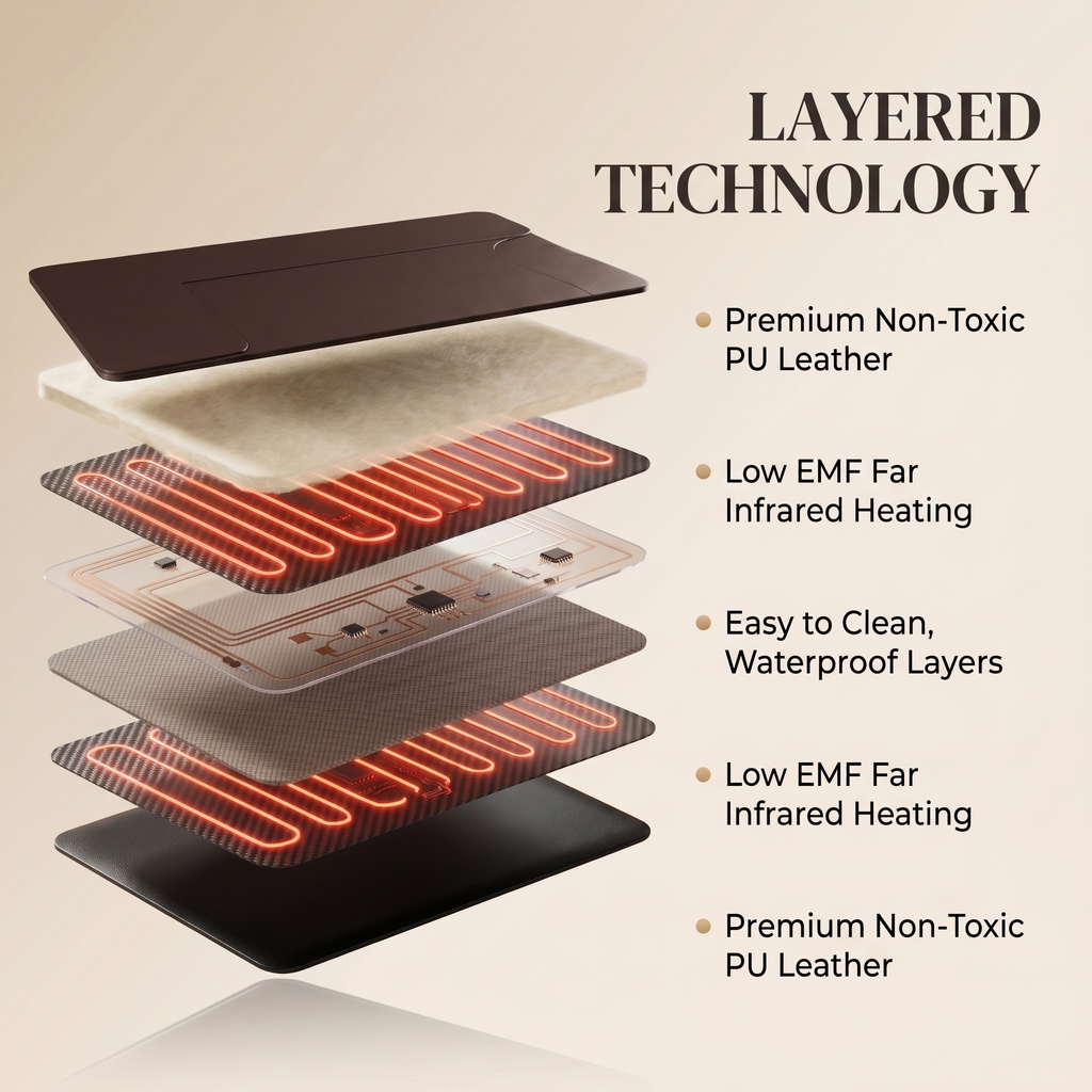 Nicebeam Infrared Sauna Blanket Pro, Low EMF with Arm Holes