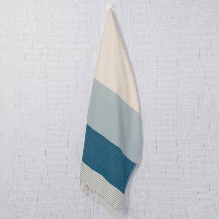 buldano Handwoven Striped Turkish Towel