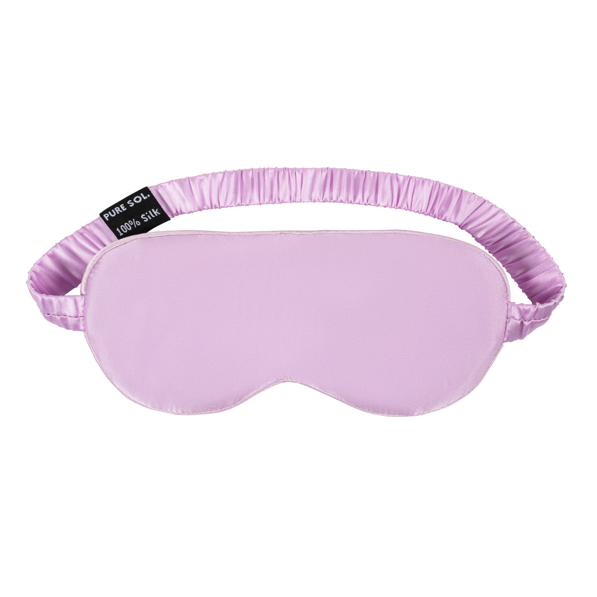 PURE SOL. Mulberry Silk Sleep Mask, Navy