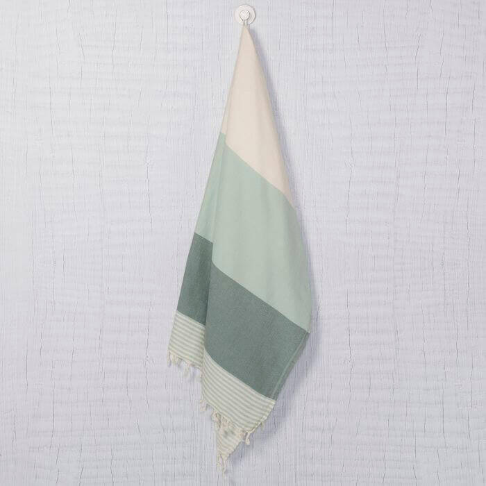 buldano Handwoven Striped Turkish Towel