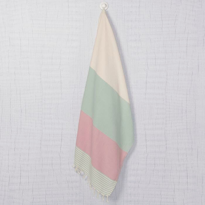 buldano Handwoven Striped Turkish Towel
