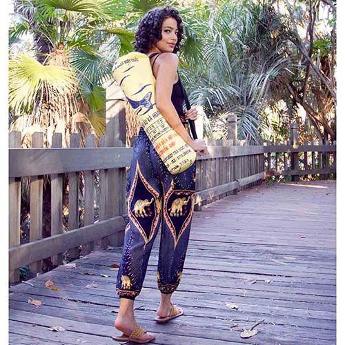 Recycled Yoga Mat Bag – Fair Trade
