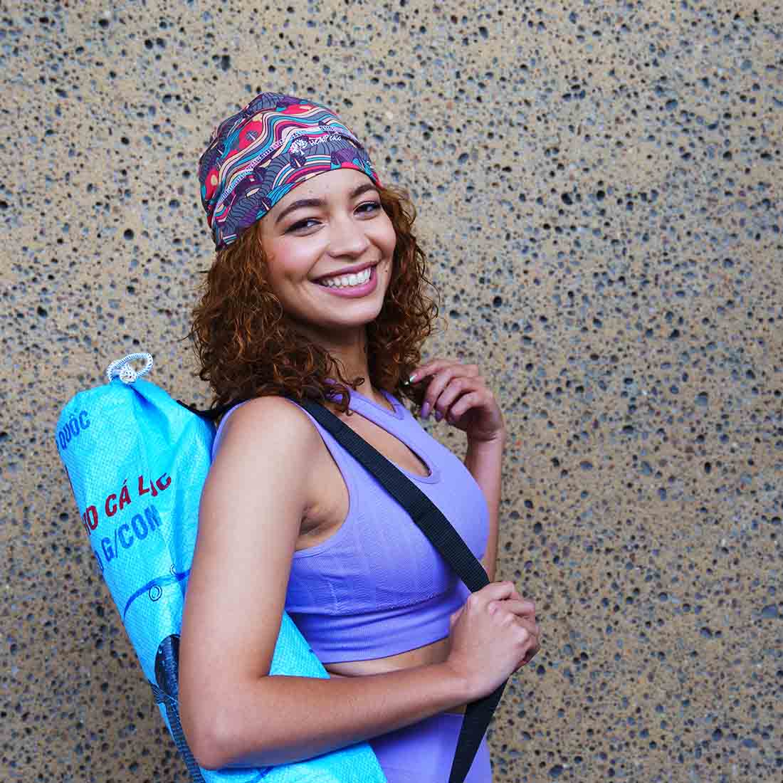 Recycled Yoga Mat Bag – Fair Trade