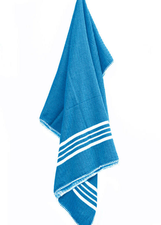 buldano Fringe-Free Handwoven Turkish Towel