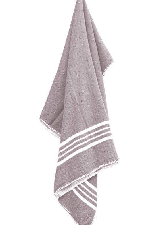 buldano Fringe-Free Handwoven Turkish Towel