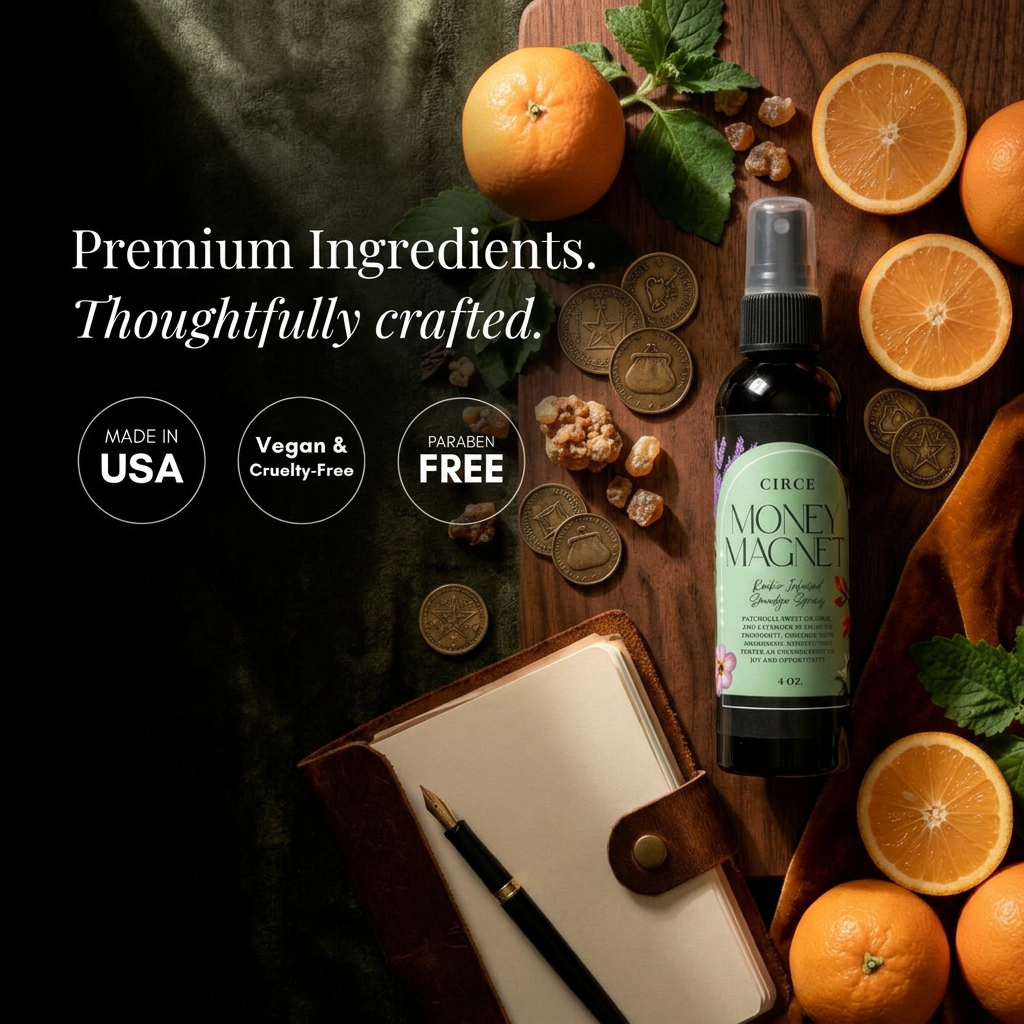 Prosperity room spray with patchouli and sweet orange, view 5