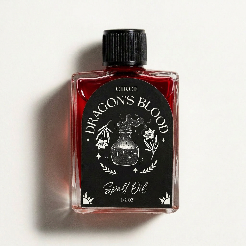Dragon's Blood ritual oil bottle
