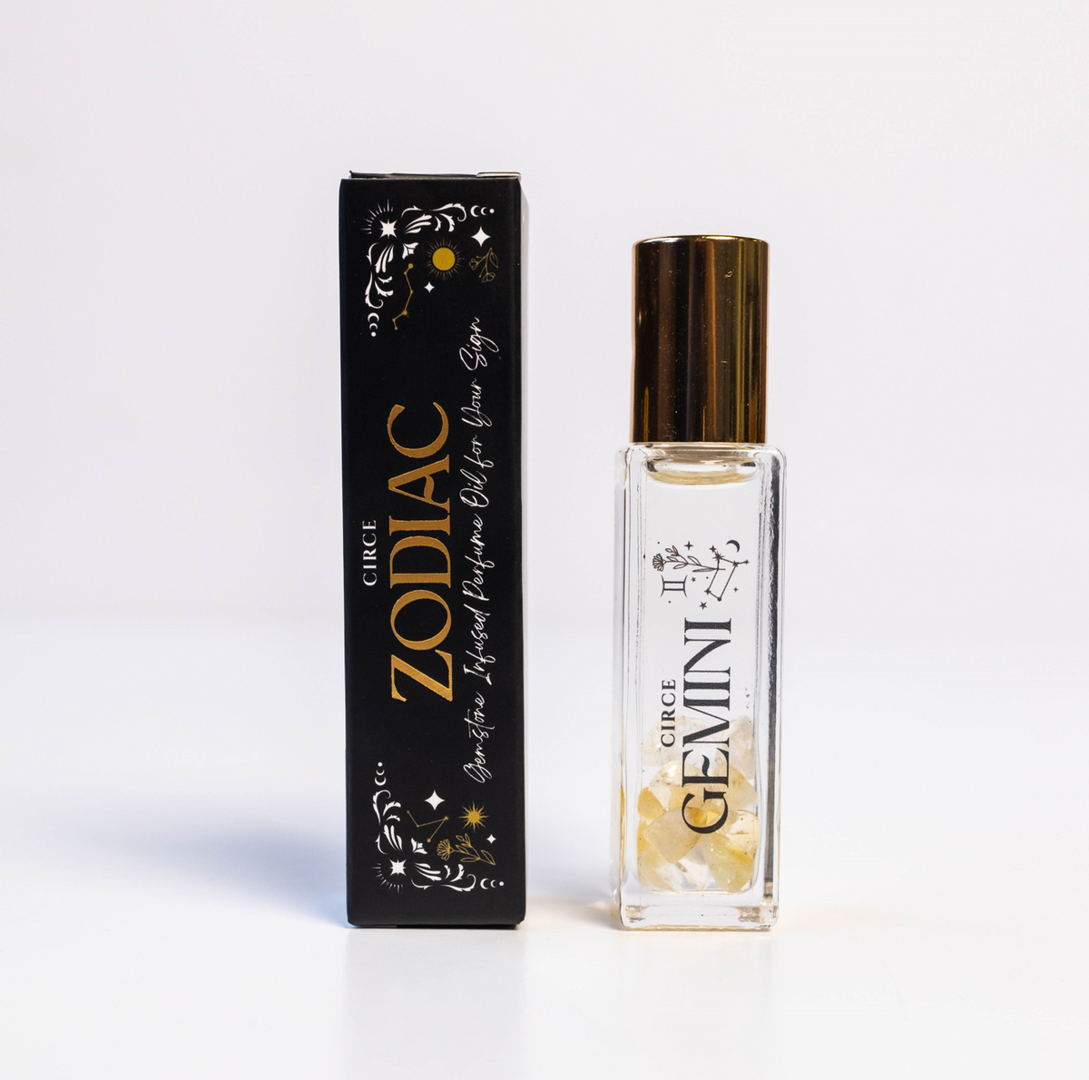 Zodiac Gemstone Perfume Oil Roll-on